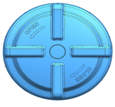 19 Inch Three Thread Water Tank Lid